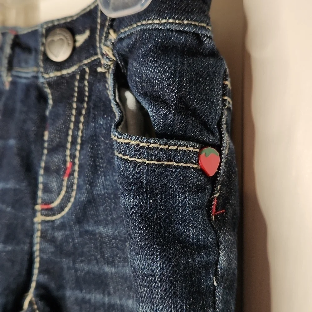 Gymboree Strawberry Jean Size 12-18M